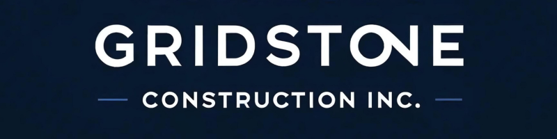 Gridstone Construction Text Logo